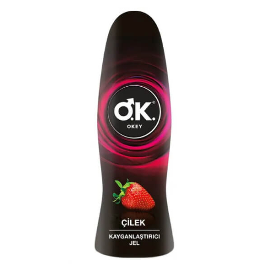  Okey Kayganlaştırıcı Jel Çilek 50 ml - 1