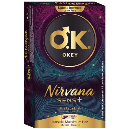  Okey Nirvana Sens Prezervatif 8'li - 1