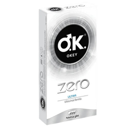 Okey Zero Ultra İnce Prezervatif 10'lu - Okey