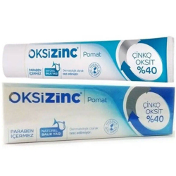 Oksizinc - Oksizinc %40 Çinko Oksit Pomat 40 GR Oksizinc - Oksizinc %40 Çinko Oksit Pomat 40 GR