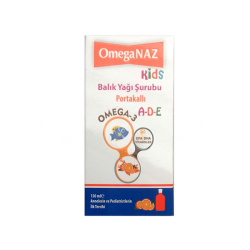 Omeganaz Kids Balık Yağı Portakallı 150 ml - Omeganaz