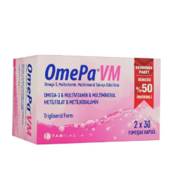 Omepa VM 30 Yumuşak Kapsül İkincisi %50 İndirimli - Tab İlaç
