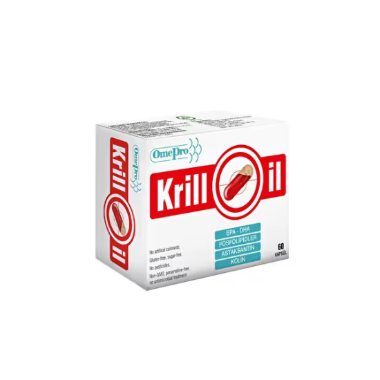 Omepro Krill Oil 60 Kapsül - 1