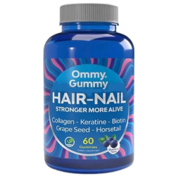 Ommy Gummy Hair Nail 60 Gummies - Ommy