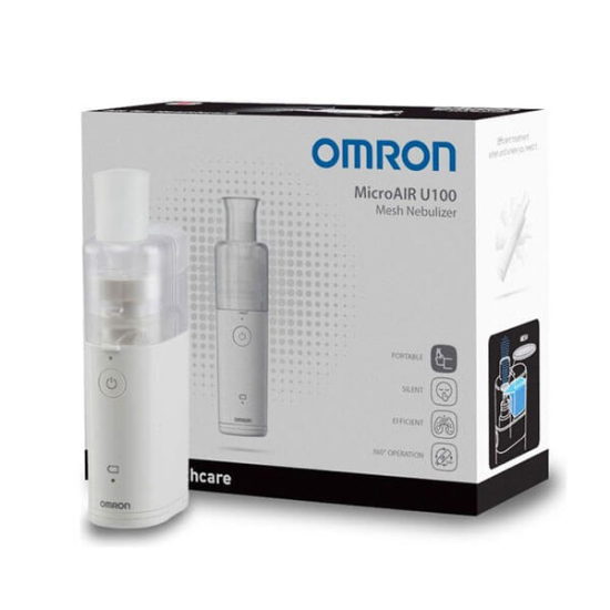  Omron U100 Ultrasonik Mesh Nebulizatör - 1