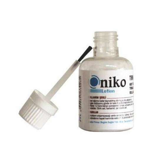 Oniko İnceltici Losyon 20 ml toz form tırnak kalınlaşması renk değişikliği ve tırnak mantarı bakım losyonu- 1