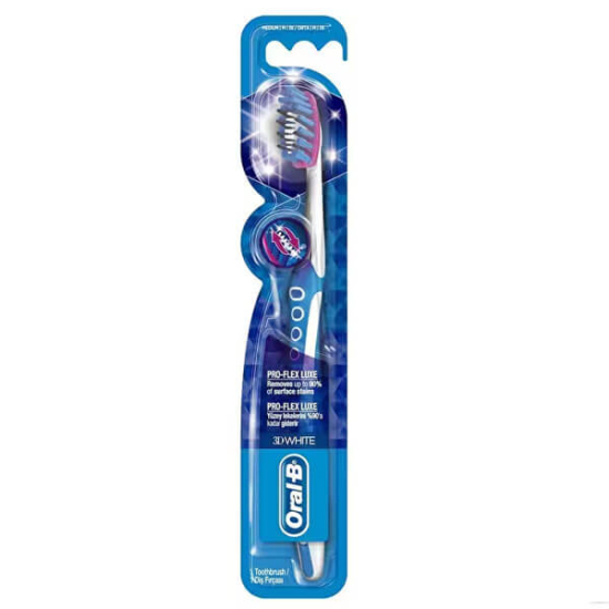  Oral B 3D White Pro Flex Luxe 38 Orta M Diş Fırçası - 1