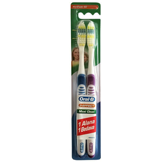  Oral-B Diş Fırçası Maxi Clean 1+1 - 1
