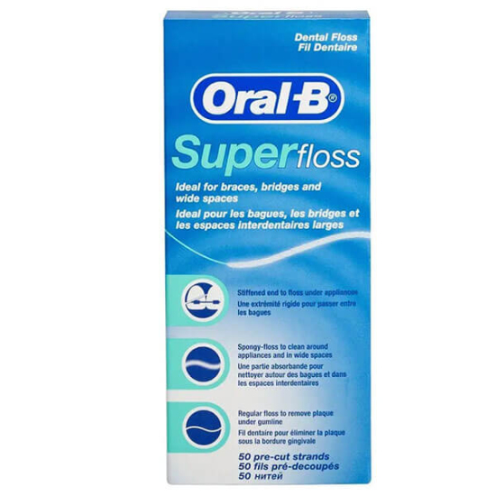  Oral-B Diş İpi Super Floss 50’li - 1