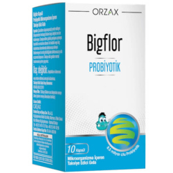 Orzax Bigflor Probiyotik 10 Kapsül - Orzax