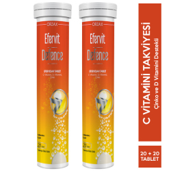 Orzax - Orzax Efervit Defence 20 Efervesan Tablet İkincisi %50 İndirimli Orzax - Orzax Efervit Defence 20 Efervesan Tablet İkincisi %50 İndirimli