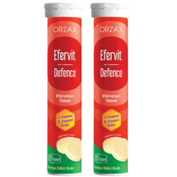 Orzax Efervit Defence 20 Efervesan Tablet İkincisi %50 İndirimli - Orzax