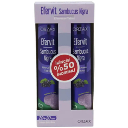 Efervit Sambucus Nigra 20 Tablet 2 Adet - Orzax