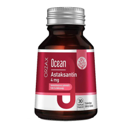 Ocean Astaksantin Natural Antioxidant 30 Kapsül - Orzax