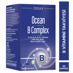 Orzax - Orzax Ocean B Complex 50 Kapsül Orzax - Orzax Ocean B Complex 50 Kapsül