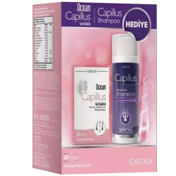 Orzax Ocean Capillus Woman 60 Tablet Capillus Şampuan 200 ml Hediyeli - Orzax
