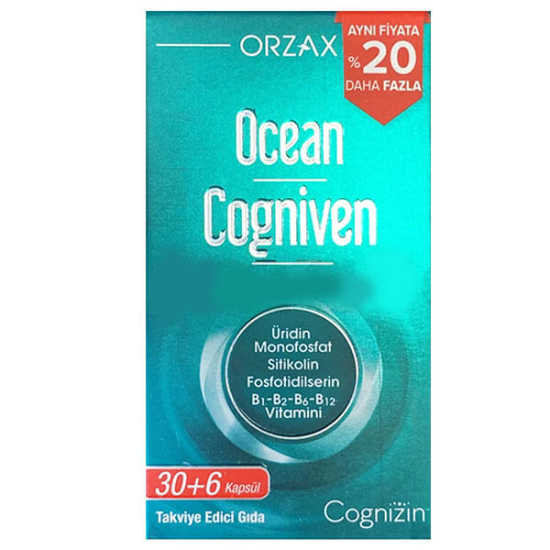  Orzax Ocean Cogniven 30+6 Kapsül - 1