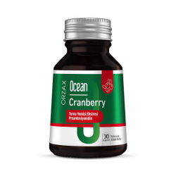 Ocean Cranberry Turna Yemişi Ekstresi 30 Tablet - Orzax