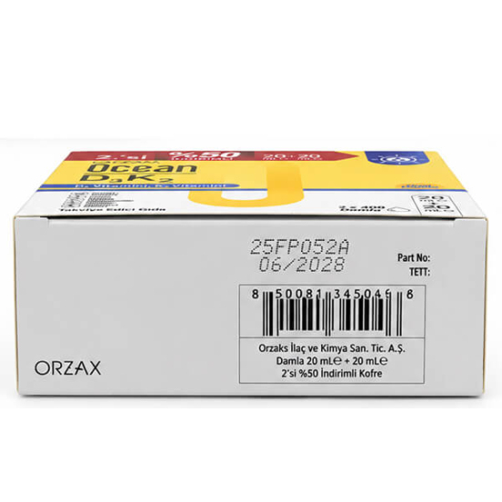 Ocean D3K2 Damla 20 ml 2 li Paket - 2