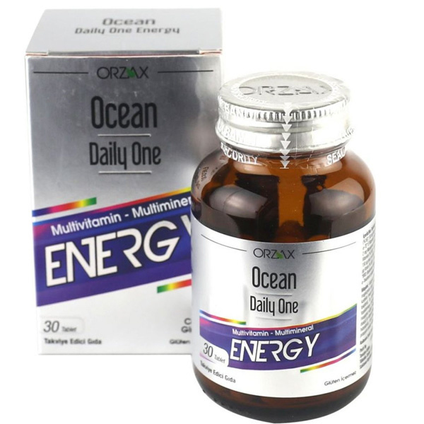 Orzax Ocean Daily One Energy 30 Tablet Multivitamin