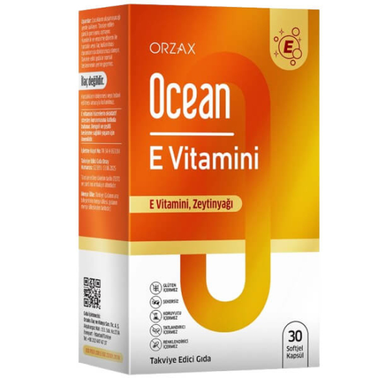  Orzax Ocean E Vitamini 30 Softjel Kapsül - 1