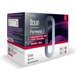 Orzax Ocean Formera L-Karnitin 30 Tüp ve Glukomannan 60 Kapsül - Orzax