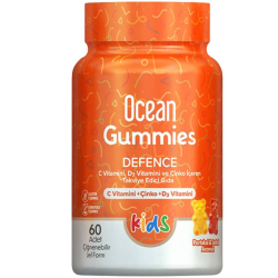 Orzax Ocean Gummies Defence Kids 60 Adet Çiğnenebilir Form - Orzax
