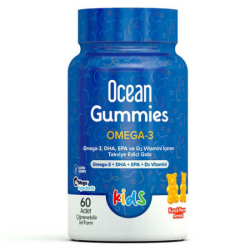 Orzax Ocean Gummies Omega 3 Çiğnenebilir Jel Form 60 Adet - Orzax