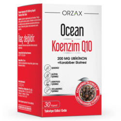 Orzax Ocean Koenzim Q10 200 mg 30 Kapsül - Orzax