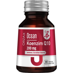 Ocean Koenzim Q10 200 mg 30 Kapsül - Orzax
