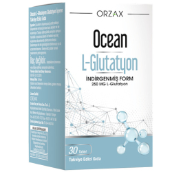 Orzax - Orzax Ocean L Glutatyon 30 Tablet 250 mg Gıda Takviyesi Orzax - Orzax Ocean L Glutatyon 30 Tablet 250 mg Gıda Takviyesi