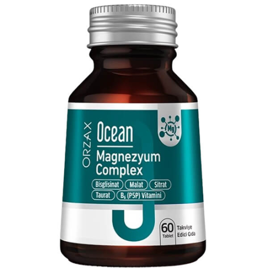  Orzax Ocean Magnezyum Complex 60 Tablet - 1