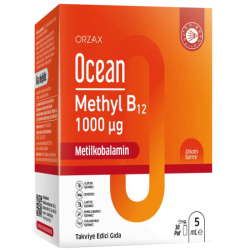 Orzax Ocean Methyl B12 1000 mcg Sprey 5 ml