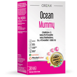 Orzax Ocean Omega 3 Mummy 30 Kapsül - Orzax