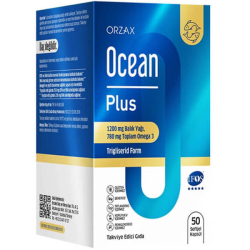 Orzax Ocean Plus Omega 3 1200 Mg 50 Soft Jel