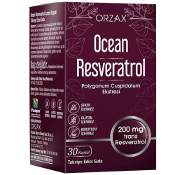 Orzax - Orzax Ocean Resveratrol 200 mg 30 Kapsül Orzax - Orzax Ocean Resveratrol 200 mg 30 Kapsül