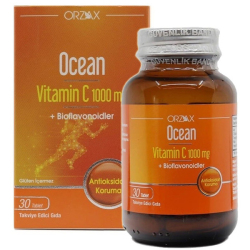 Orzax - Orzax Ocean Vitamin C 1000 Mg 30 Tablet Orzax - Orzax Ocean Vitamin C 1000 Mg 30 Tablet
