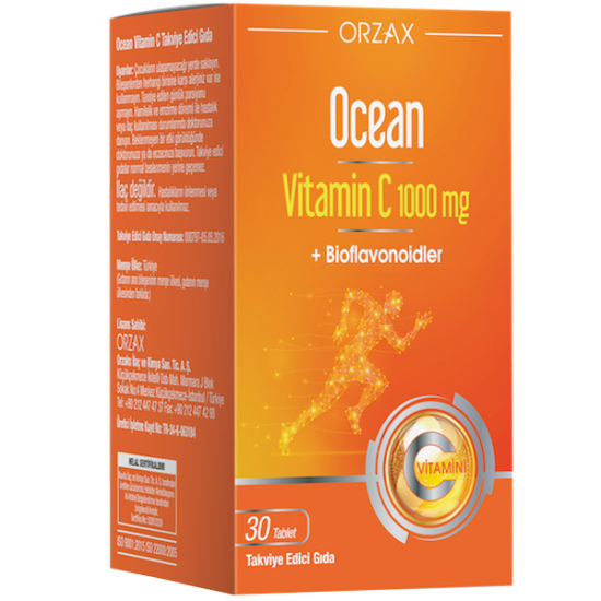Orzax Ocean Vitamin C 1000 Mg 30 Tablet - 2