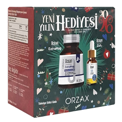 Orzax Ocean Yılbaşı Seti - Extramag 60 Tablet ve D3K2 Damla 20 ml - Orzax