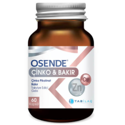 Osende Çinko Bakır 60 Kapsül - Tab İlaç