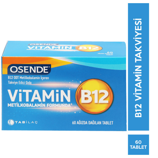 Osende Metilkobalamin B12 60 Tablet - 1