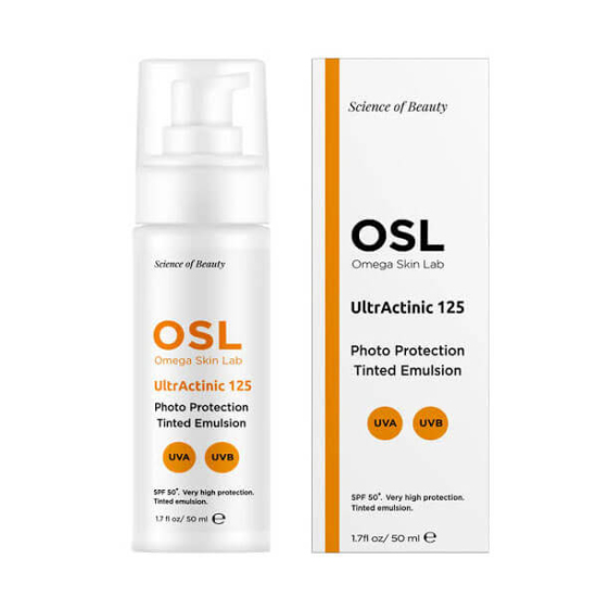 OSL Omega Skin Lab UltrActinic 125 Photo Protection Tinted Emulsion 50 ml