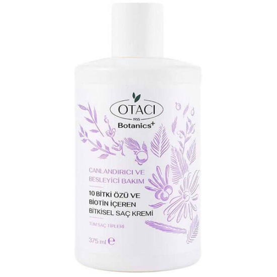  Otacı Botanics Canlandırıcı ve Besleyici Bakım Bitkisel Saç Kremi 375 ml - 1
