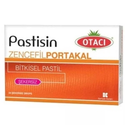 Otacı - Otacı Pastisin Zencefil Portakal Bitkisel Pastil 24 Adet Otacı - Otacı Pastisin Zencefil Portakal Bitkisel Pastil 24 Adet