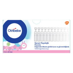 Otribebe Monodoz Serum Fizyolojik 5 ml x 20 Flakon - Otribebe