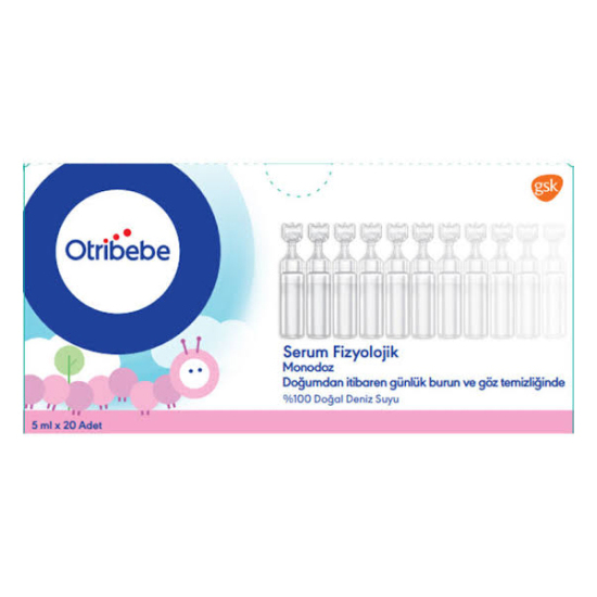 Otribebe Monodoz Serum Fizyolojik 5 ml x 20 Flakon - 1