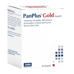 PanPlus Gold 60 Kapsül Deneme Boy Şampuan Hediyeli - Assos Pharma