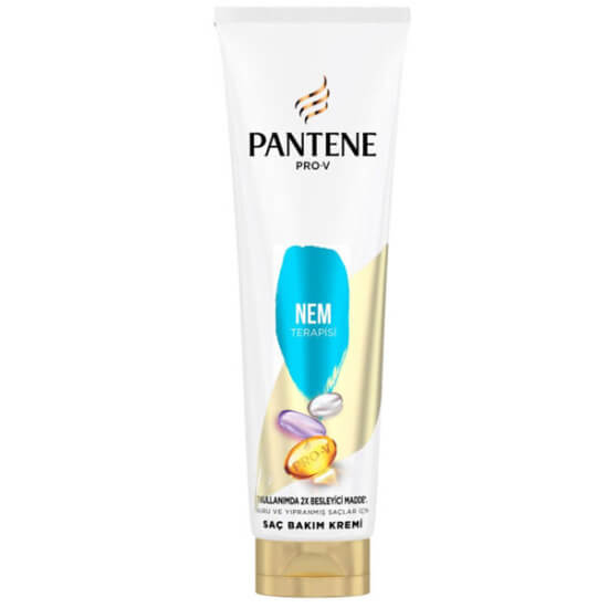 Pantene Nem Terapisi Saç Kremi 275 ml şişe, kuru ve yıpranmış saçlar için nem desteği sağlayan saç kremi- 1