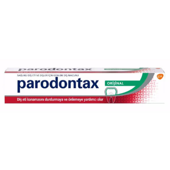 Parodontax Orijinal Günlük Diş Macunu 75 ml orijinal formül günlük kullanım diş eti bakımı ve plak temizliği için diş macunu- 1
