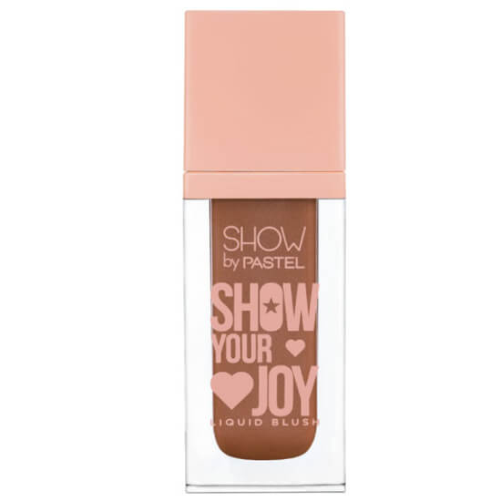 Pastel Show Your Joy Likit Allık No 54 sıvı allık, aplikatörlü tüp ambalaj, doğal ışıltı ve hafif doku- 1